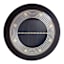4-Pack 30-Lumen Solar Multi-Purpose Black Disc Light