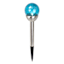 Solar Blue Crackle Small Globe Pathway Light