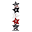 Patriotic Stars Porch Sign, 47"