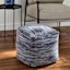 Ty Pennington Brayden Pouf, Blue