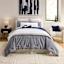 Crosby St. 3-Piece Navy Houndstooth Cotton Comforter Set, King
