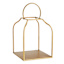 Honeybloom Gold Metal Lantern, 8x14