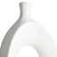 Crosby St. Riley White Ceramic Vase, 30"