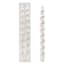Providence 2-Pack White Twisted Taper Candles