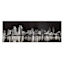 San Diego Lights Canvas Wall Art, 36x12