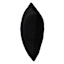 Crosby St. Black Geo Quilted Velvet Throw Pillow, 18"