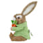 Homespun Easter Sisal Rabbit in Glasses, 12"