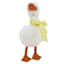 Homespun Easter Duck with Bow, 5.9"