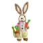 Homespun Easter Sisal Rabbit with Vest, 14"