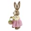 Homespun Easter Sisal Rabbit with Dress, 14"