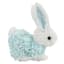 Providence Blue Floral Paper Easter Bunny, 6"