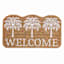 Welcome Palm Trees Coir Mat, 18x30