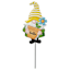 Hello Yellow Gnome Yard Pick, 11.5"