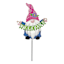 Welcome Gnome Yard Pick, 11.5"