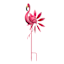 Pink Metal Flamingo Yard Stake, 30"