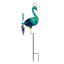 Blue Metal Peacock Yard Stake, 30"
