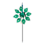 Blue Metal Peacock Yard Stake, 30"