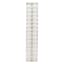 2-Pack White Bubble Taper Candles, 10"