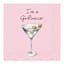 20-Pack Ginfluencer Cocktail Napkins