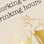20-Pack Drinking Hours Cocktail Napkins