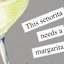 20-Pack Senorita Margarita Cocktail Napkins
