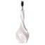 Honeybloom White Ceramic Twist Large Table Lamp Base, 23"