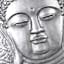 Metal Buddha Outdoor Wall Decor, 22x29