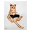 Rascal Cat Canvas Wall Art, 12x16