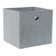 2-Tier Metal & Wood Cart with 2 Modular Cubes, White