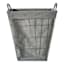 Rectangle Metal Wire Storage Basket, Grey