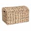 Water Hyacinth Storage Trunk with Lid, Medium