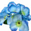 Blue Hydrangea Pick, 11"