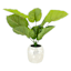 20IN TARO LEAF IN PEARLESCENT POT