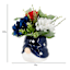 Sunny Club Patriotic Hydrangea in Gnome Pot, 10"