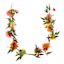 Mixed Peony & Dahlia Garland, 72"