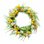 Wild Flower & Butterfly Wreath, 21"