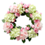 Hydrangea & Rose Wreath, 22"