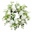 Rose, Hydrangea & Leaves Wreath, 22"