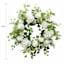 Rose, Hydrangea & Leaves Wreath, 22"