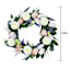 White & Pink Tulip Wreath, 24"