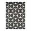 (E535) Crosby St. Black & White Geometric Outdoor Area Rug, 5x7