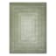 (B893) Green Ombre Flatweave Area Rug, 5x7