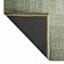 (B893) Green Ombre Flatweave Area Rug, 5x7