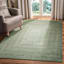 (B893) Green Ombre Flatweave Area Rug, 5x7