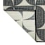 (E535) Crosby St. Black & White Geometric Outdoor Area Rug, 8x10