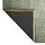 (B893) Green Ombre Flatweave Runner, 2x7