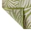 Green Fern Tapestry Outdoor Accent Rug, 27x45