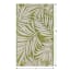 Green Fern Tapestry Outdoor Accent Rug, 27x45