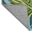 Tropical Green Hook Tufted Outdoor Accent Rug, 18x30