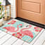 Flamingo Hook Tufted Outdoor Accent Rug, 18x30